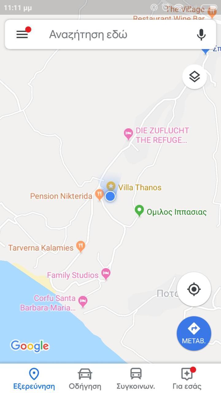 Villa Thanos Маратиас Екстериор снимка